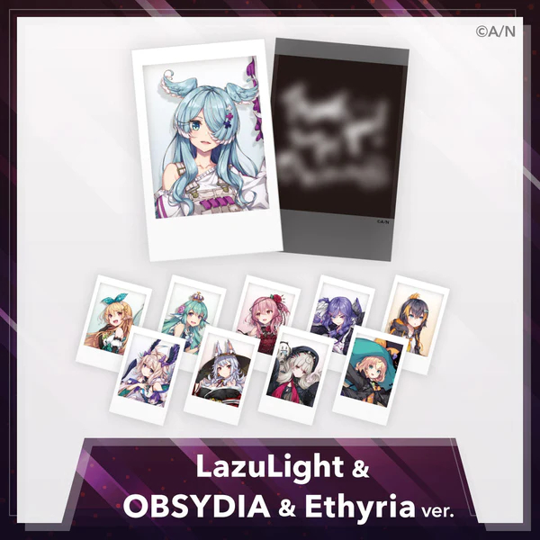 การ์ด Snapshot ของ Lazulight x Obsydia x Ethyria Unit Art