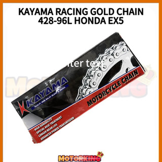 Kayama โซ่แข่งรถ สําหรับ HONDA EX5 428-96L RANTAI EX5