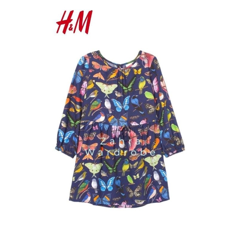 ชุดเดรส H&M X Kelzuki 2-3y & 3-4y