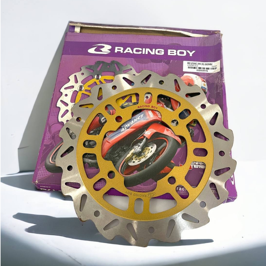 MODENAS GT128 แผ่นด้านหลัง Pallte 260 มม./Belakang Disk Plate RCB RAcing boy GT 128