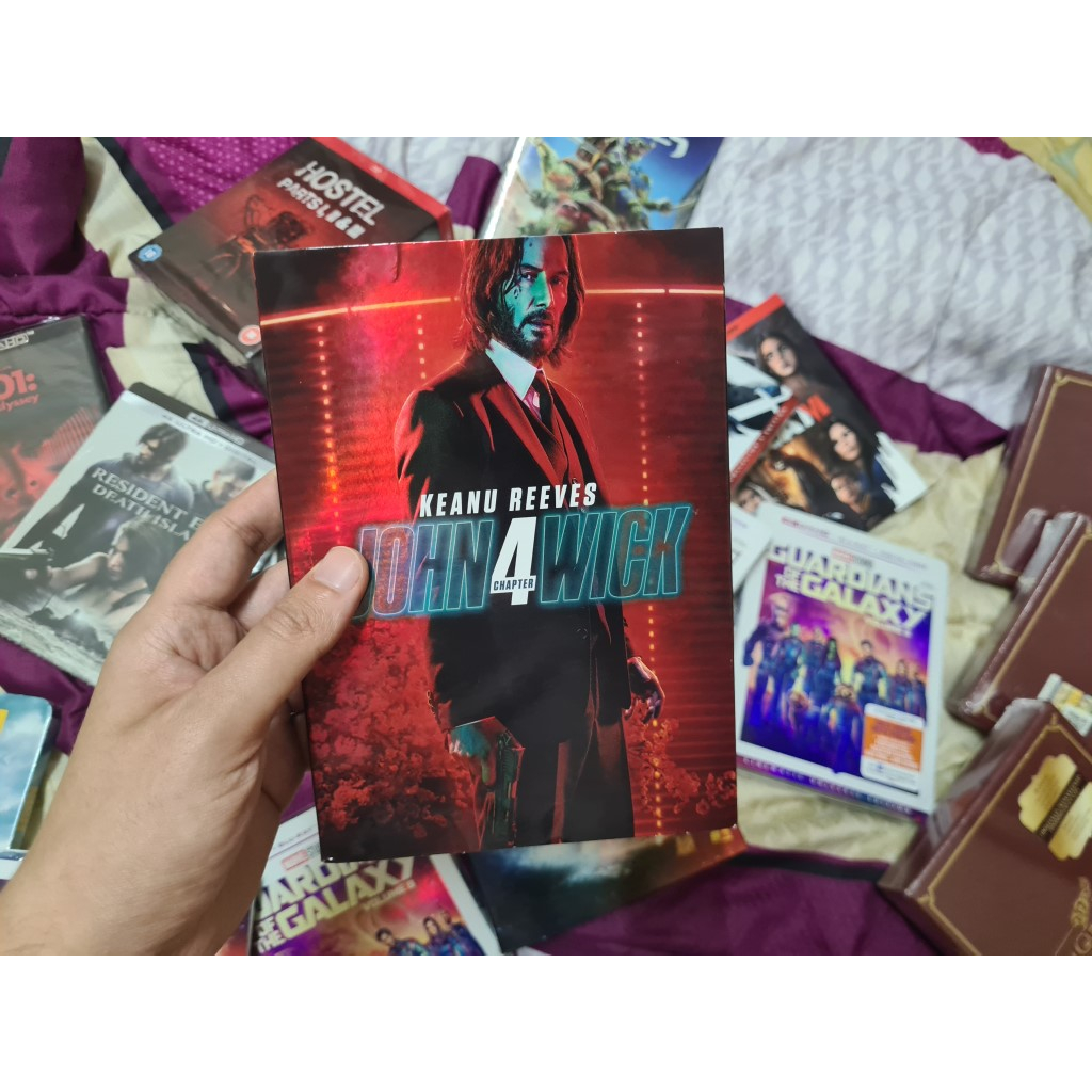 JOHN WICK CHAPTER 4 DVD ใหม่ SEALED US IMPORT REGION 1 WIDE SCREEN KEANU REEVES
