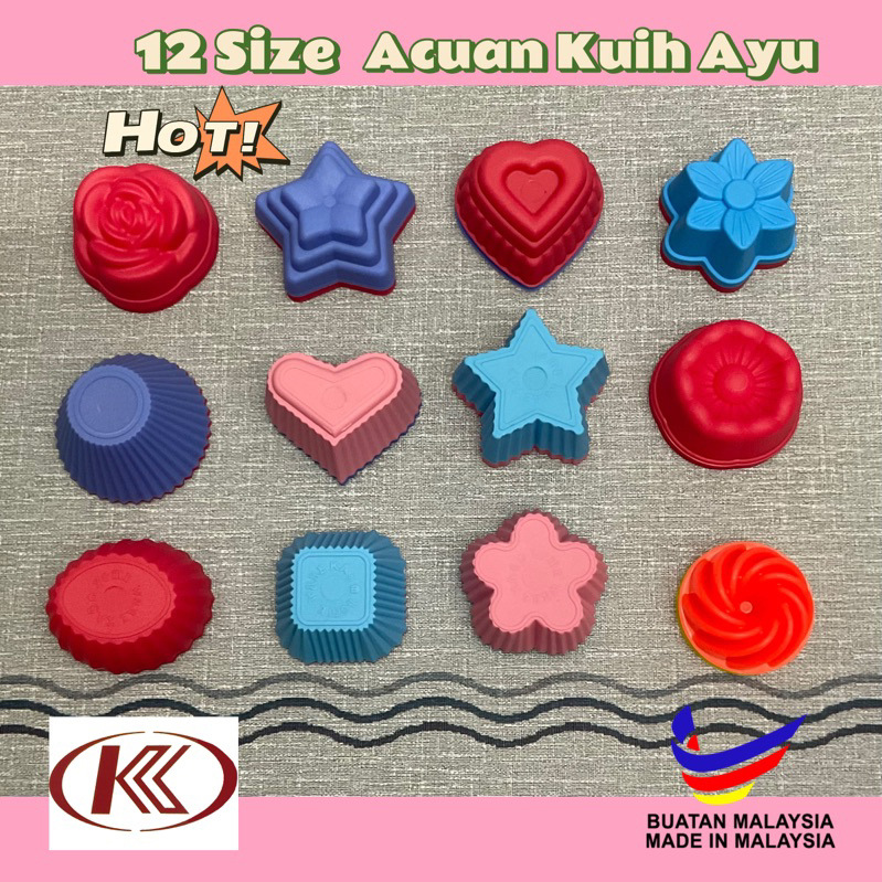 Acuan Kuih Ayu/ Acuan Agar/ Acuan Kuih Kaswi/ Acuan Kasui/ Jelly Pudding Mould/ Acuan Twister viral