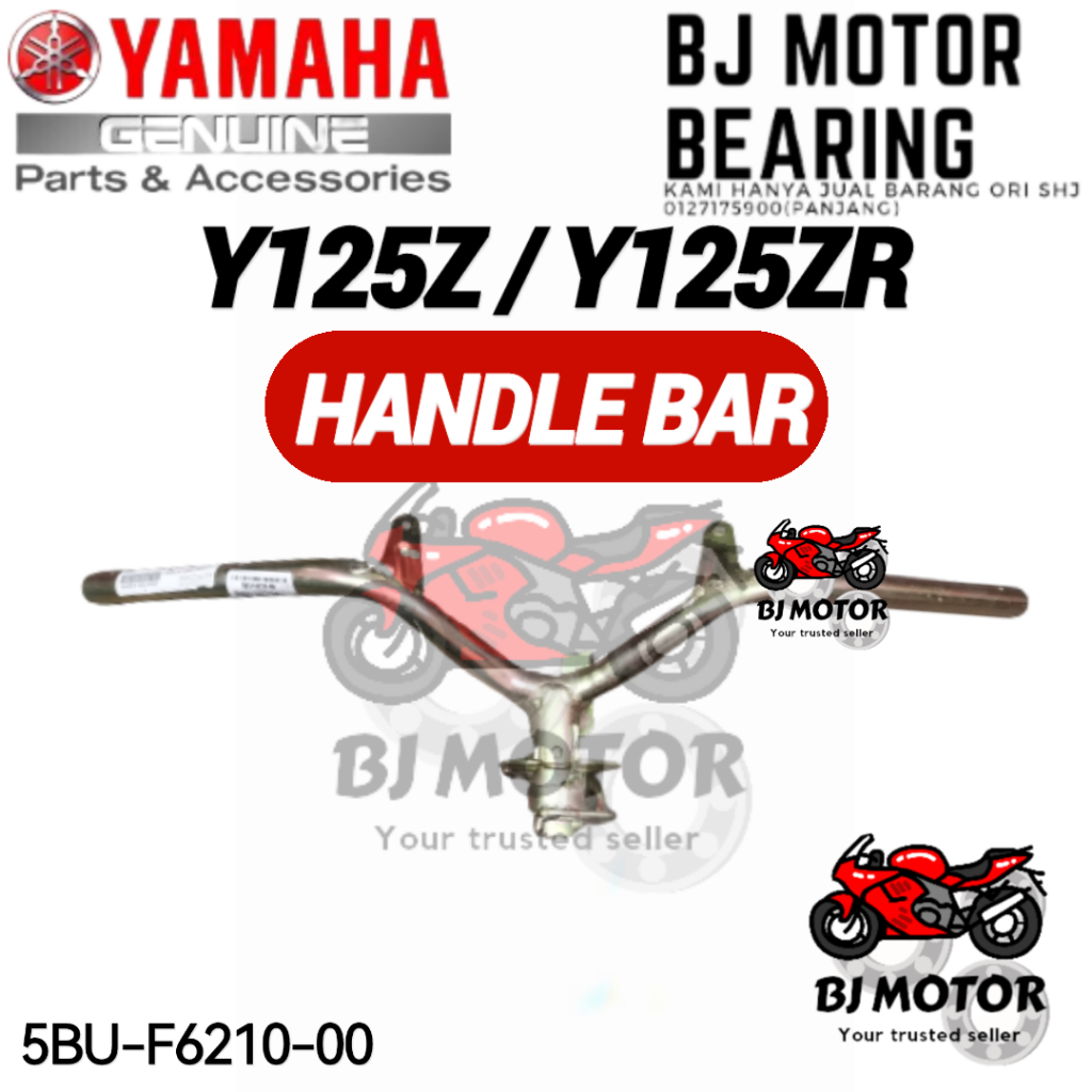 Y125 HANDLE BAR Y125Z HANDLE BAR 125ZR HANDLE BAR HANDLE STEERING BAR YAMAHA - 5BU-F6120-00