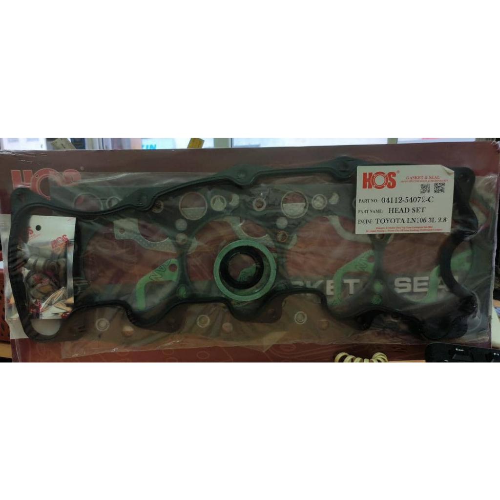 [ HOS ] TOYOTA LN106 3L 2.8 [ TOP SET ] 04112-54072-CARBON-HOS