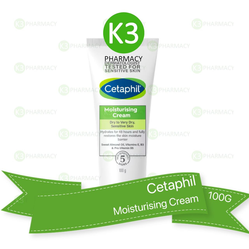Cetaphil Moisturizing Cream Face & Body (100g)