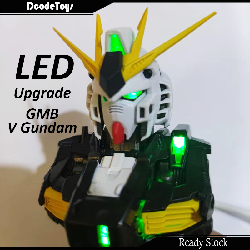 LED สําหรับ bandai GMB 01 Gundam Mechanical Bust 01 RX-93 Nu Gundam V Gundam Luminous ไฟ LED Amuro R