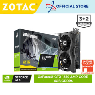 Zotac การ์ดจอ GEFORCE GTX1650 AMP CORE 4GB DDR6 128BIT