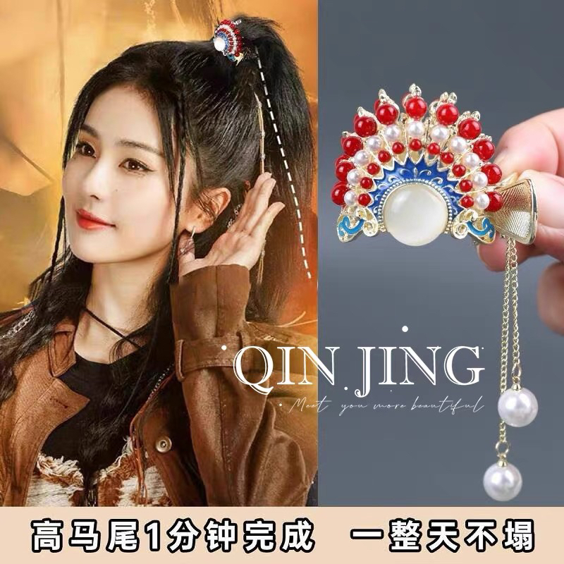 (Z218) ZAYA คลิปหาง Opera Danling Pony คุณภาพระดับพรีเมียม/ กิ๊บติดผมแฟชั่นคลาสสิก/