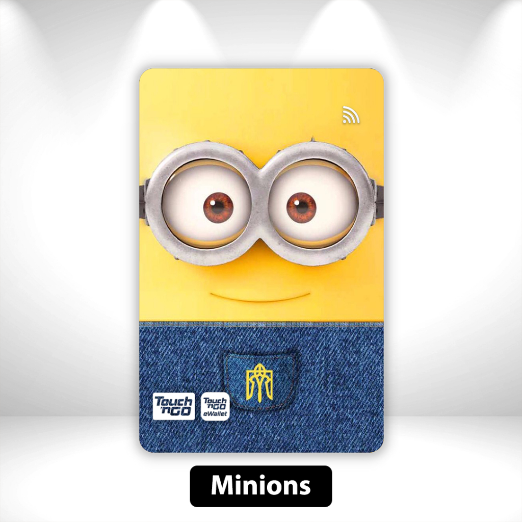 Minions - Sticker Touch n Go TNG Sticker NFC Card Skincard โดย Sticko Animation