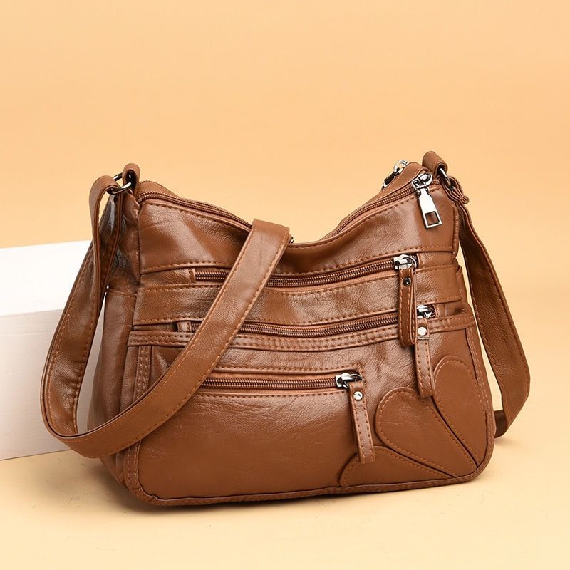 ️ กระเป๋าสะพายผู้หญิงกระเป๋าสะพายหนังนุ่ม Beg Tangan Wanita Fashion CrossBody Bag กระเป๋าถือผู้หญิง 