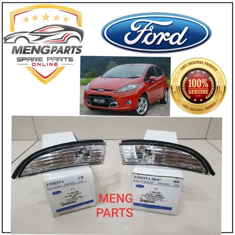 FORD FIESTA SALOON & HATCHBACK SIDE MIRROR LAMP UNIT RH-8A61-13-B382AF LH-8A61-13-B381AF