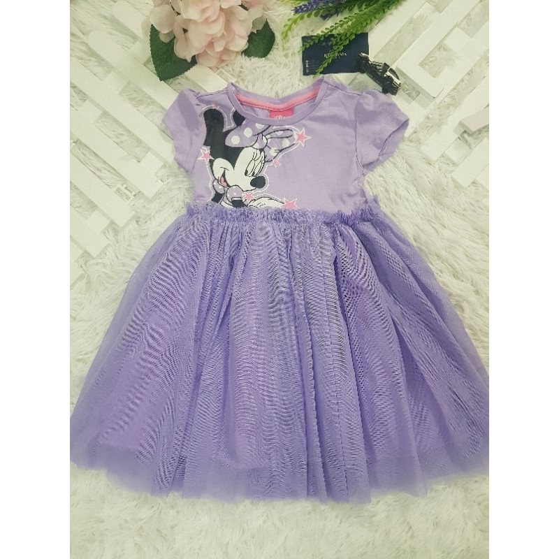 MINIE DRESS สีม่วง 2-6Y