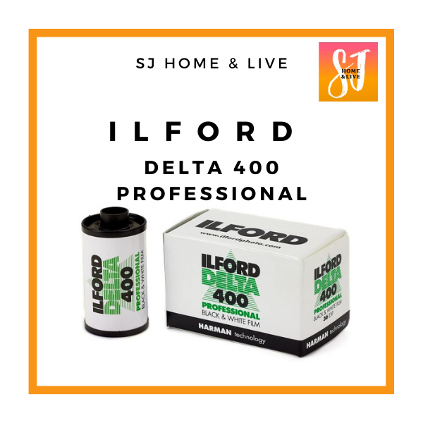 Ilford Delta 400 Professional ฟิล์มลบขาวดํา [ฟิล์มหมดอายุ ม.ค. 2025)