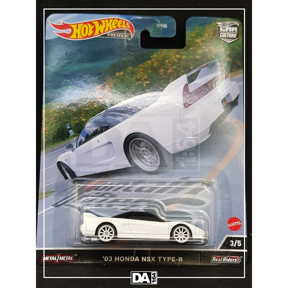 HOT WHEELS Mountain Drifters-2003 Honda NSX Type-R พร้อมตัวป้องกัน