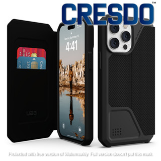 Uag เคสเมโทรโพลิส สีดํา สําหรับ iPhone 14 Pro Max 6.7 นิ้ว