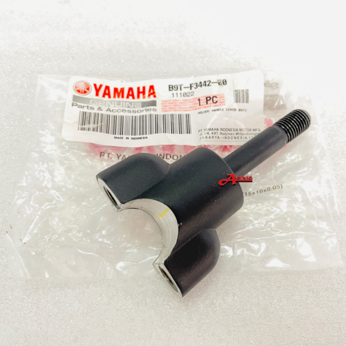 MT25 MT 250 HOLDER (1PC) HANDLE BAR LOWER STEERING BRACKET KAKI CROWN B9T-F3442-00