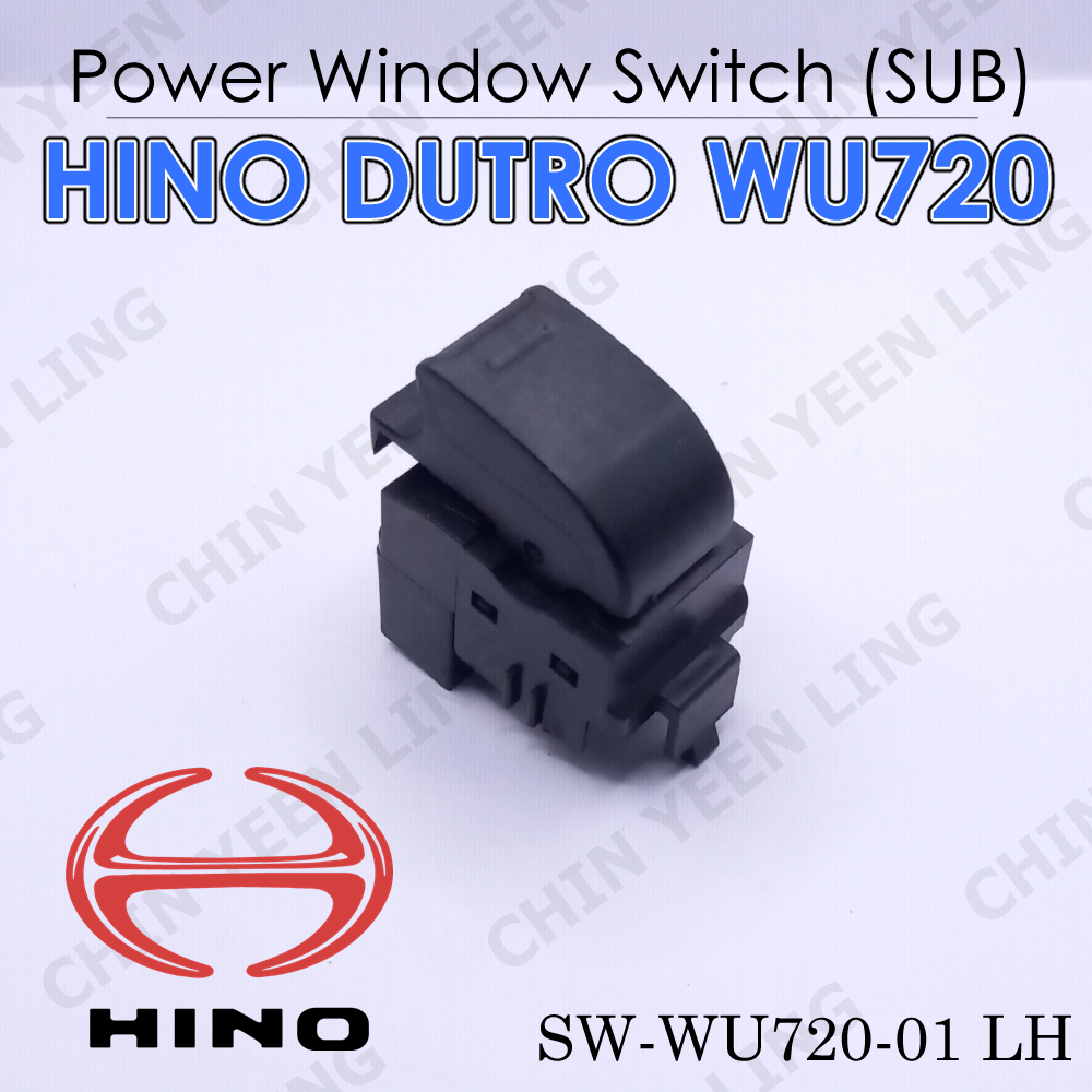 HINO DUTRO WU720 สวิตช์กระจกไฟฟ้า (SUB) 5PIN 84810-37050