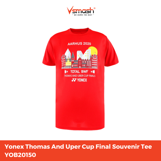 Yonex Thomas เสื้อยืด ลายถ้วยของที่ระลึก และรถมอเตอร์ไซค์ YOB20150