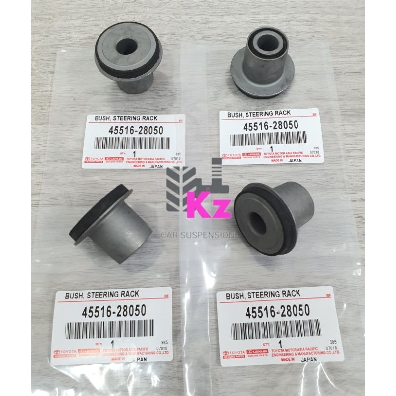 4 IN 1 - STEERING RACK BUSH-TOYOTA VIOS NCP93 NCP150 ESTIMA ACR30 CAMRY ACV30 ACV40 ALPHARD ANH10 VELLFIRE HARRIER ACU30