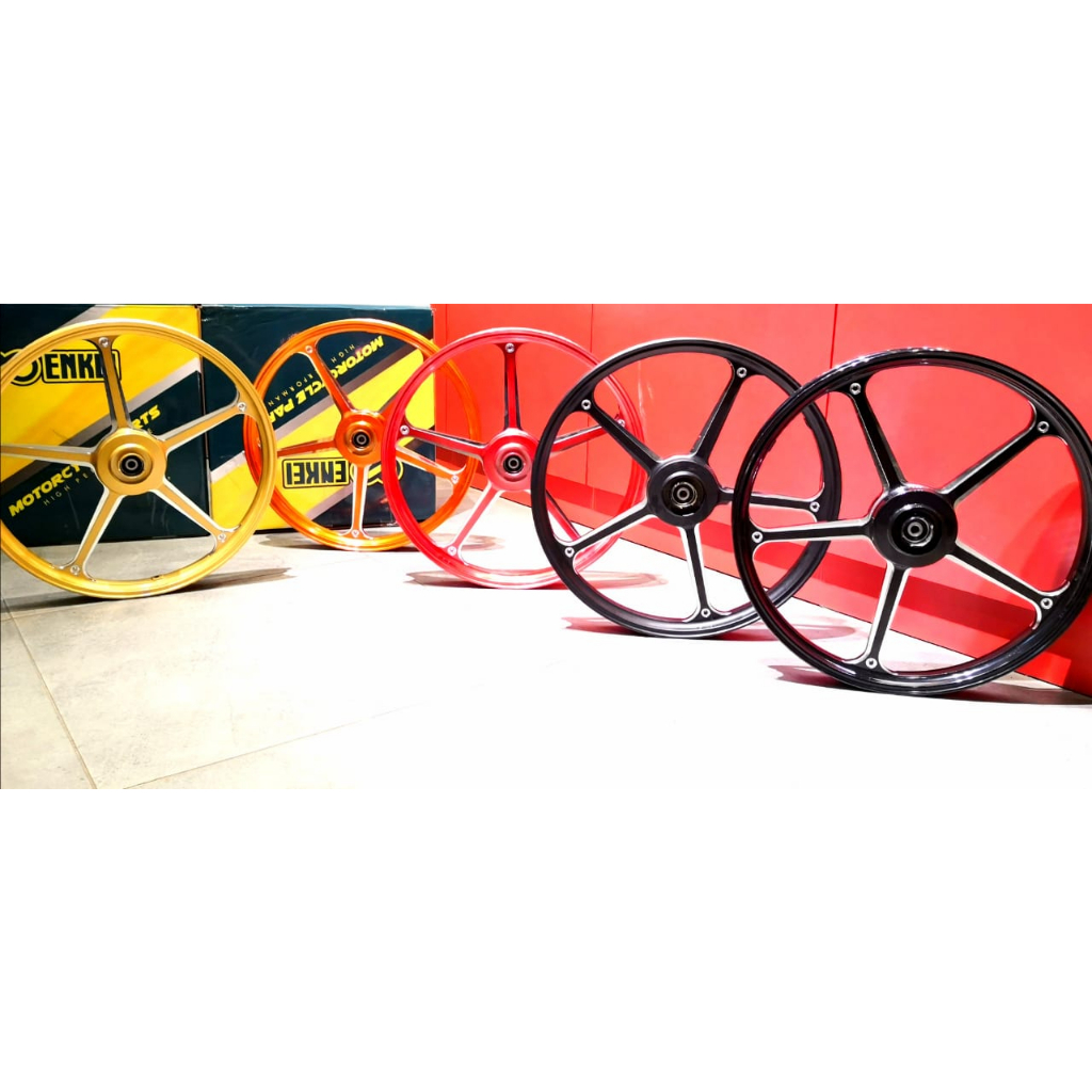 ขอบกีฬา 505 Enkei Y15 Y15ZR LC135 Y125 หน้า 160x17 / หลัง 160x17