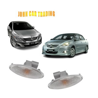 Toyota Vios Ncp93 2008 ไฟสัญญาณ Fender Toyota Corolla Altis 2008 โคมไฟด้านข้าง Vios Fender Lamp พร้อ