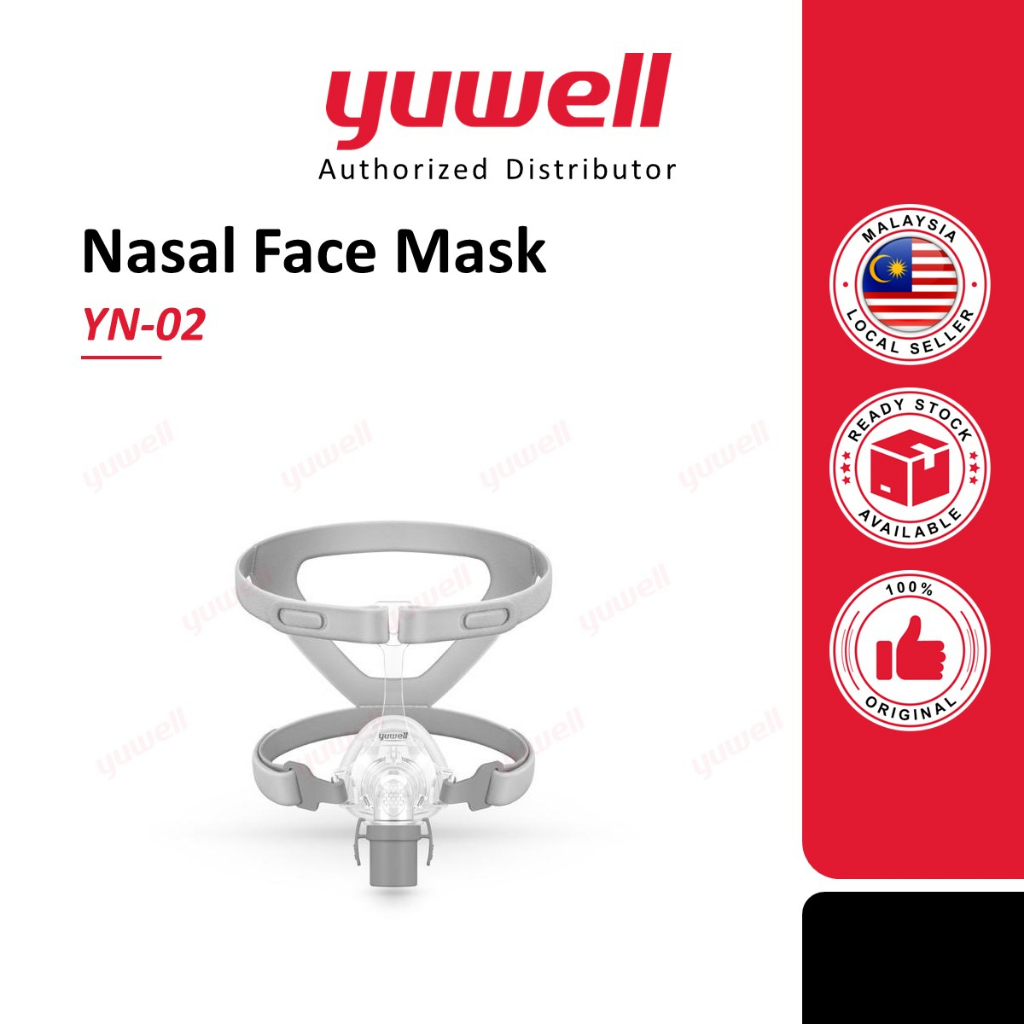 [อย่างเป็นทางการ] Yuwell Breathwear Series Nasal Face Mask พร้อมหน้าผากสนับสนุน YN-02