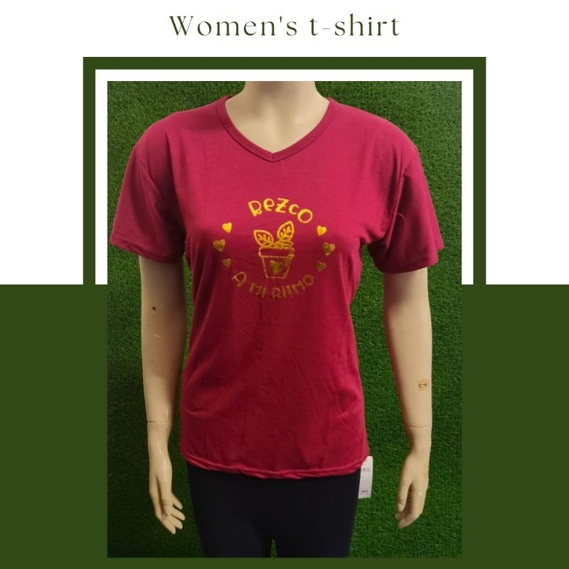 Mwin shop - เสื้อยืดผู้หญิง Cotton