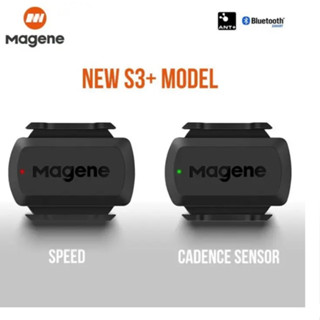 Local Magene Gemini S3+ ANT+ &amp; เซนเซอร์ความเร็วบลูทูธ และเซนเซอร์วัดความเร็ว Garmin Bryton Cateye XOSS