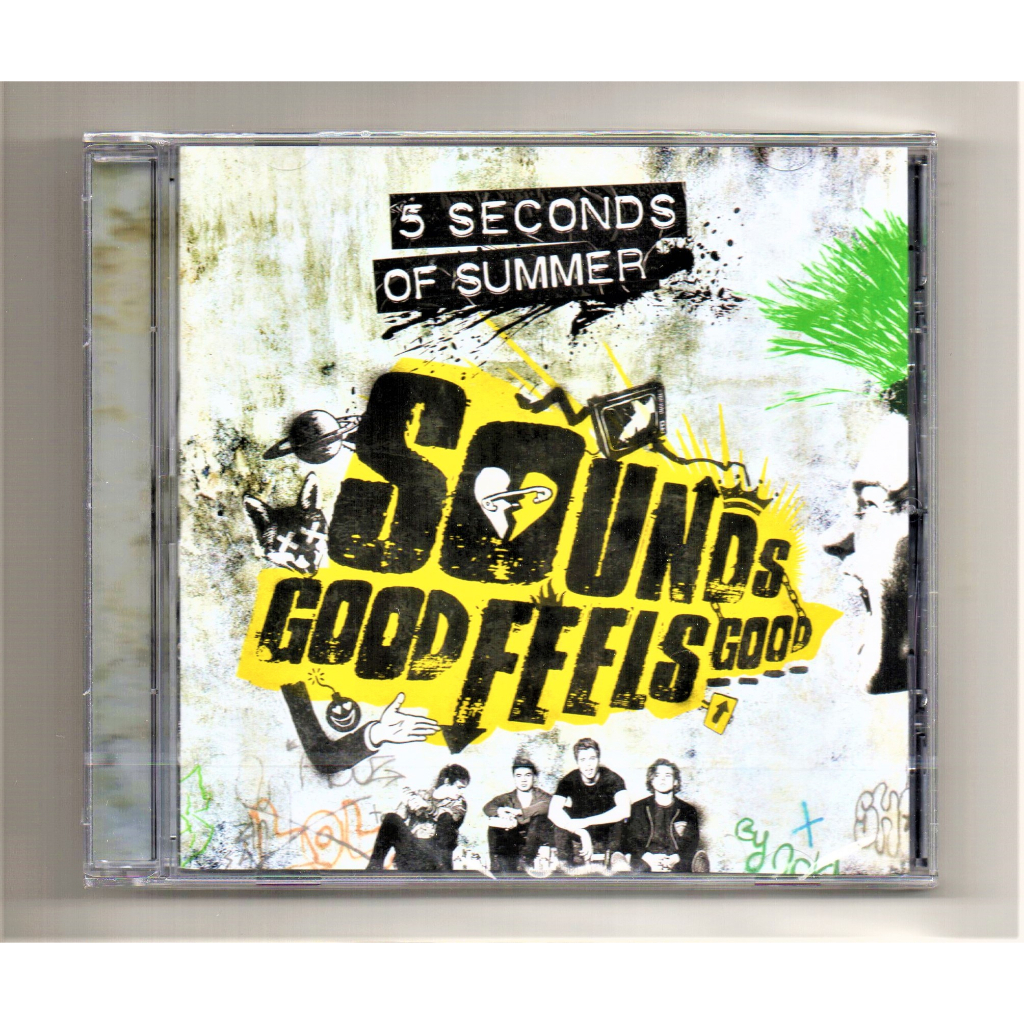 5 Seconds Of Summer ( 5SOS ) - Sounds Good Feels Good ( CD )  14 Tracks