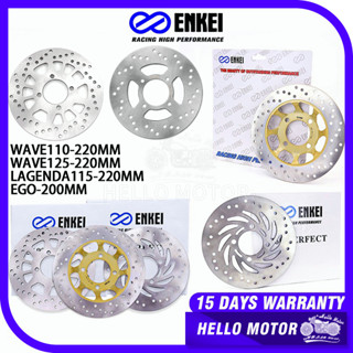 Enkei แผ่นดิสก์เบรกหน้า 220 มม. LC135 SRL115 WAVE110 DASH110 WAVE125 WAVE125R WAVE125S Y110