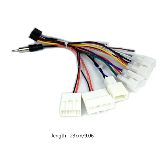 Toyota สําหรับเครื่องเล่น Android 9 "/10" 5H OEM Plug and Play Power / ช่องเสียบสายเคเบิลพวงมาลัย