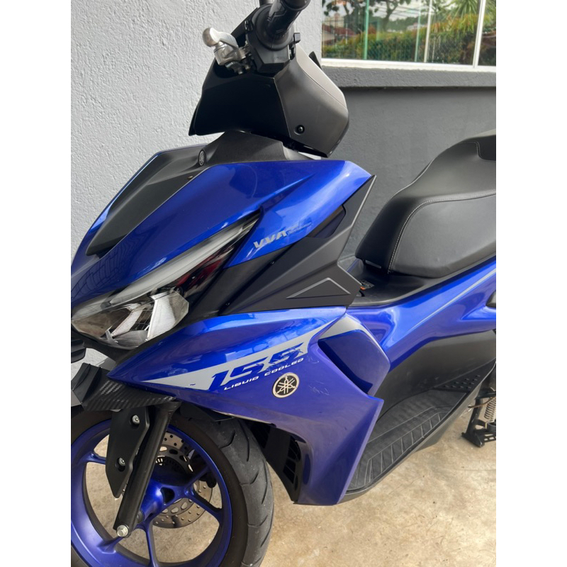 Yamaha NVX V2 ด้านข้างกระเป๋า NVX155 Bakul ฝาครอบคาร์บอนตะกร้า Laga Kiri Kanan Aerox NVX V2 V3