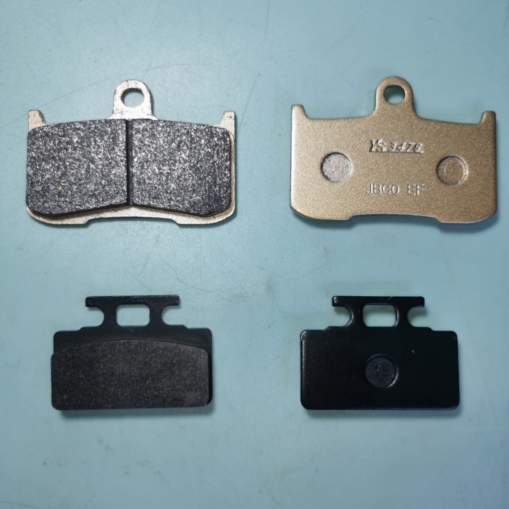 HONDA NSF 250R / MORIWKI MD250 - ชุดผ้าดิสเบรค [ หน้า / หลัง / ชุด ]