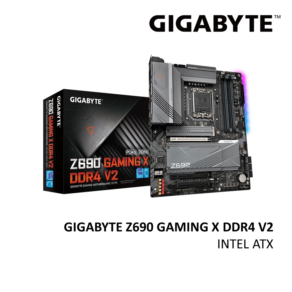 เมนบอร์ด GIGABYTE Z690 GAMING X DDR4 V2 ATX Intel LGA 1700