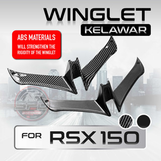 Winglet Kelawar ABS สําหรับ RS-X 150 / Winner X