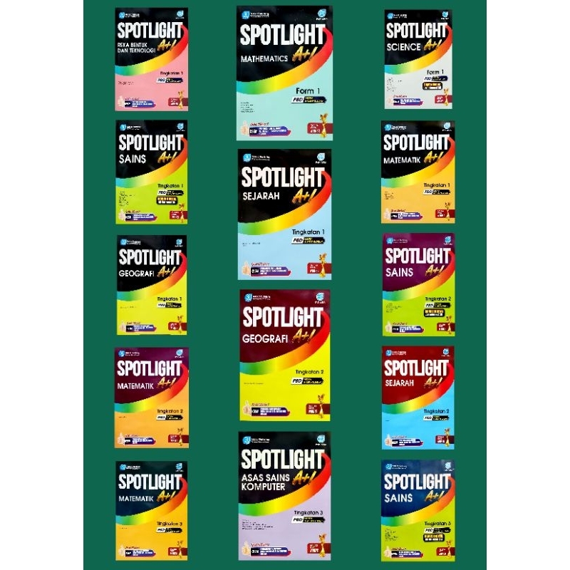 REFERENCE BOOK / NOTE - SPOTLIGHT A+1 LEVEL 1•2•3 (PAN ASIA)