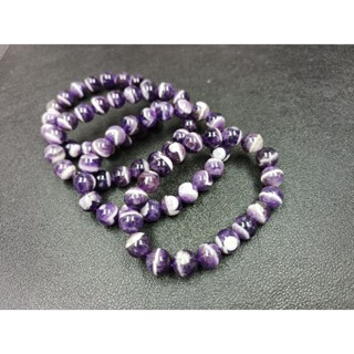 สร้อยข้อมือคริสตัลอเมทิสต์ในฝันธรรมชาติ