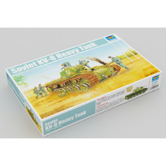 Trumpeter โซเวียต KV-8 Heavy Tank 01565 1/35