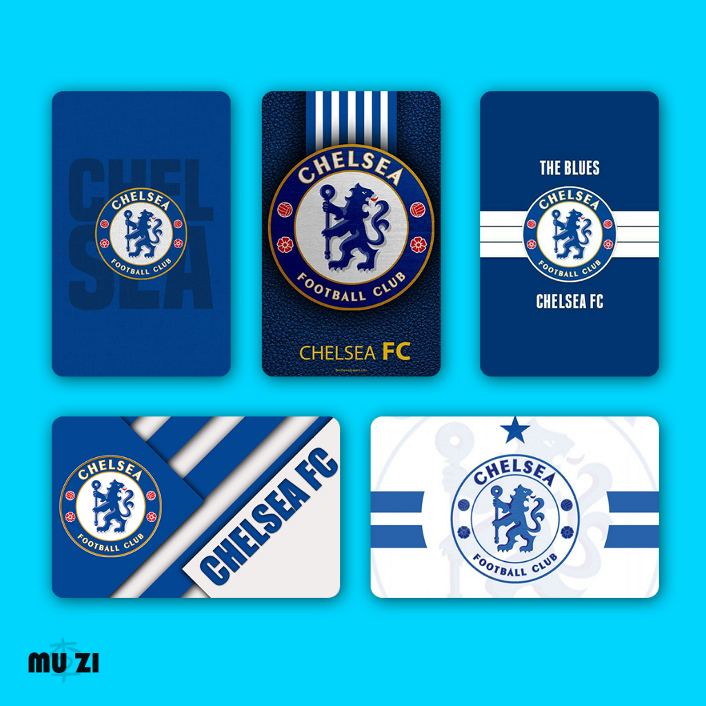 Chelsea TnG การ์ดสติกเกอร์ NFC กันน้ําหนา Hard วัสดุ Chelsea Touch n Go การ์ดสติกเกอร์