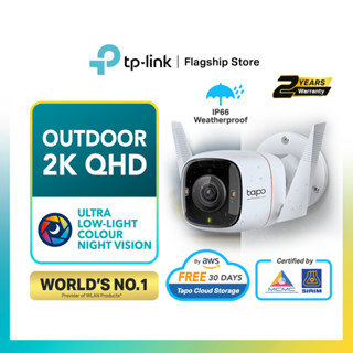 Tp-link กล้องวงจรปิด 2K QHD 4MP ColorPro Night Vision IP66 IP Tapo C325WB