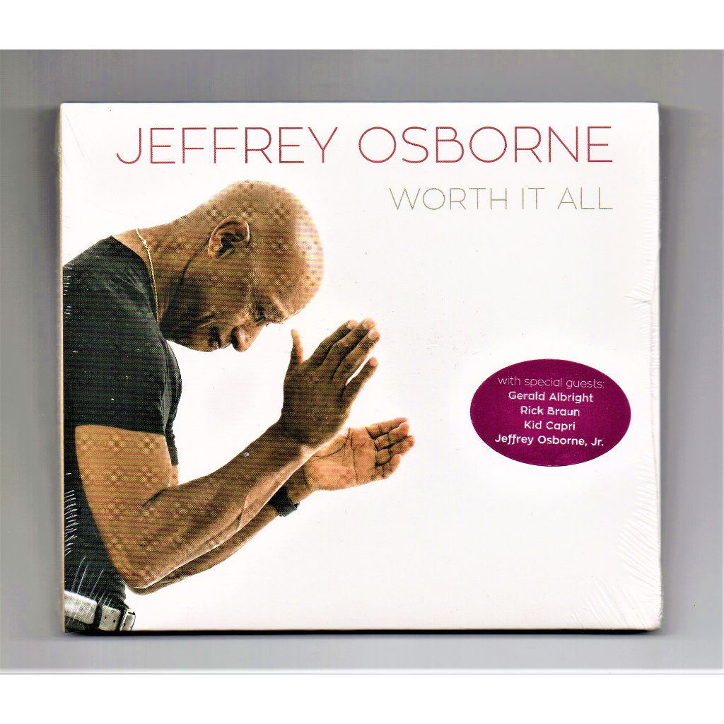 Jeffrey Osborne - Worth It All ( Digipack CD )
