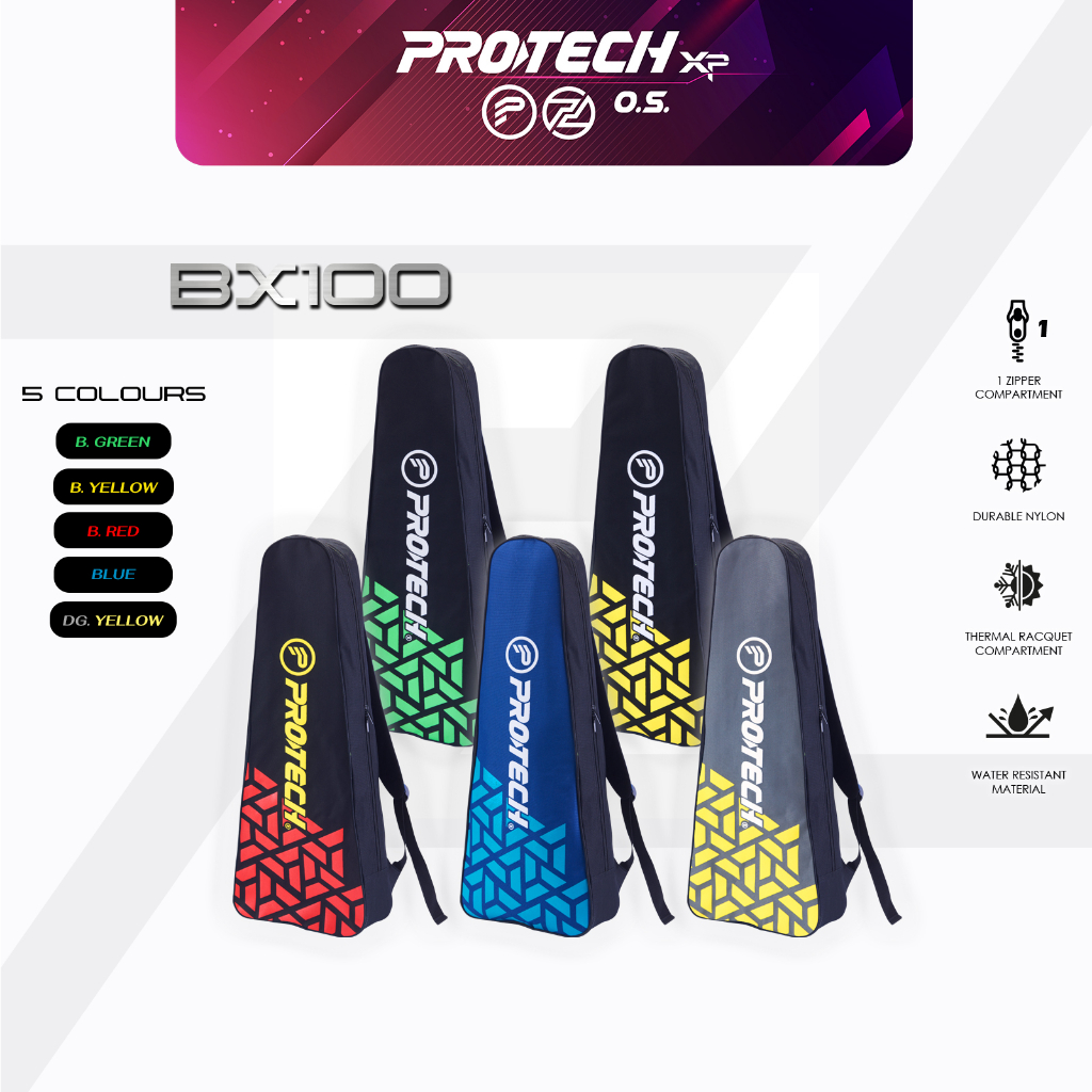 PROTECH Badminton 1 Zip Bag -BX100