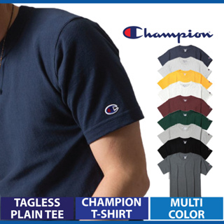 Gildan x Champion เสื้อยืดคอกลม แขนสั้น หลากสี สําหรับผู้ชาย และผู้หญิง T425