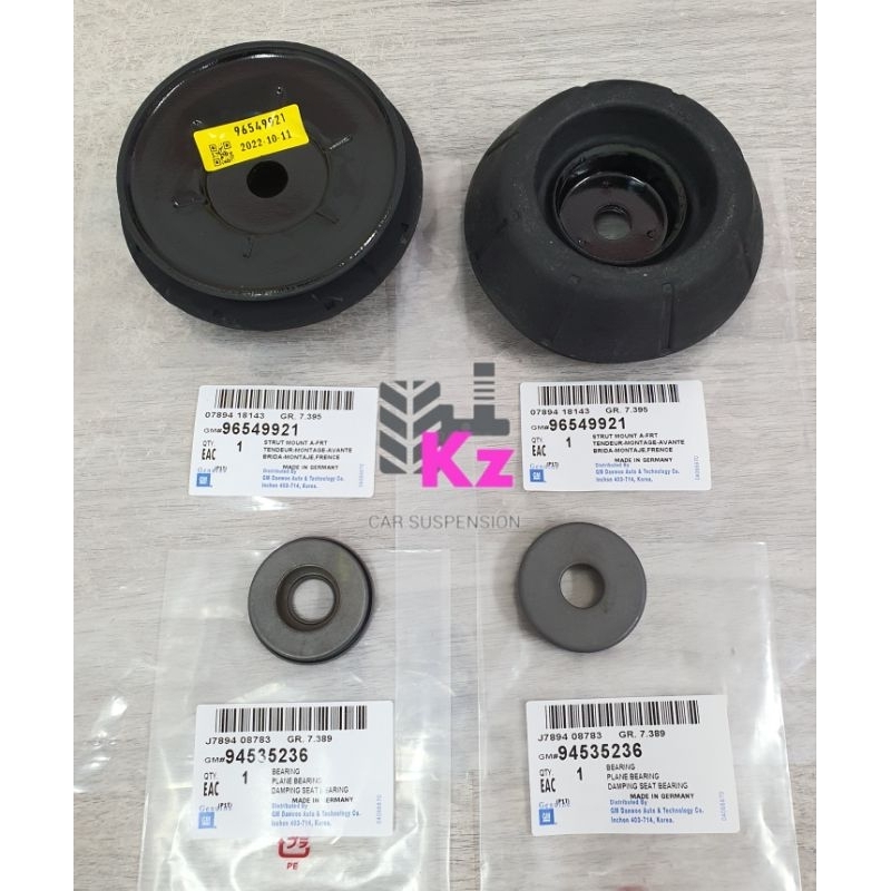 CHEVROLET OPTRA 1.6/1.8 J200 2002-2009- 4 IN 1 SET -FRONT ABSORBER MOUNTING 96549921 /แบริ่งปรับระดั