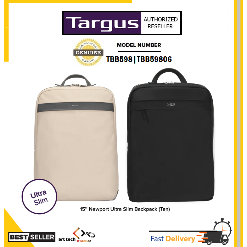 Targus TBB598 / TBB59806 - Targus 15 Newport Ultra Slim Backpack