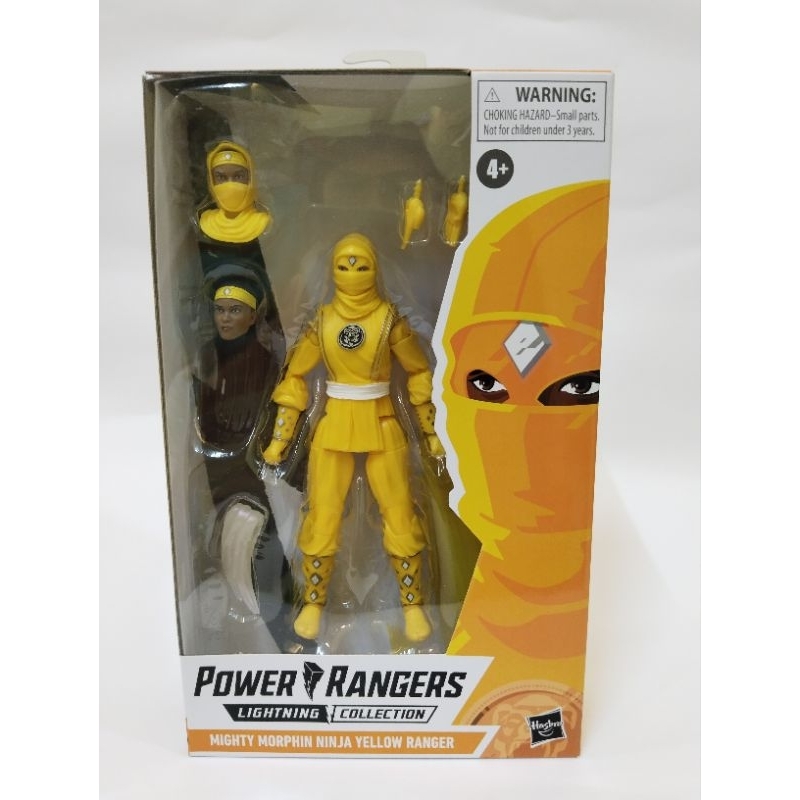 HASBRO Lightning Collection Mighty Morphin Ninja Yellow Power Rangers