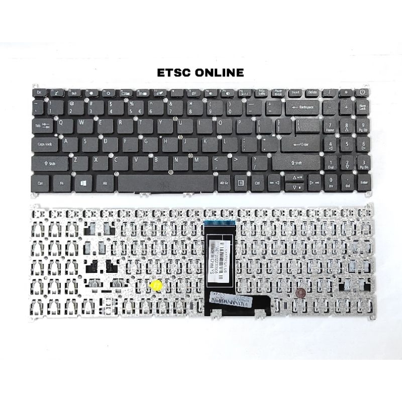 ใหม่ Acer Swift 3 SF315-41G SF315-51G SF315-52G SF315-54G คีย์บอร์ด US สีดํา