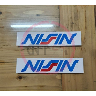 Cfs 564 สติกเกอร์ไวนิล ลายโลโก้ Nissin สําหรับติดตกแต่งกระจก หน้าต่าง ด้านหน้า และด้านหลัง