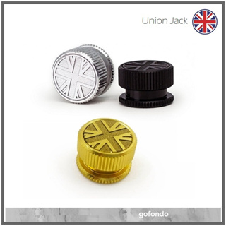 Union Jack แคลมป์สกรูยึดหลักอาน แบบแกะสลักด้วยเลเซอร์ สําหรับ Brompton 4.4g