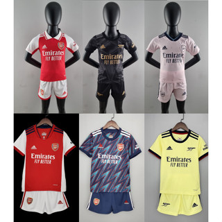 พิเศษ !! เสื้อกีฬาแขนสั้น ลายทีมอาร์เซนอล ทีมเยือน 3rd Kit 21 22 23 Jersi Budak สําหรับเด็ก